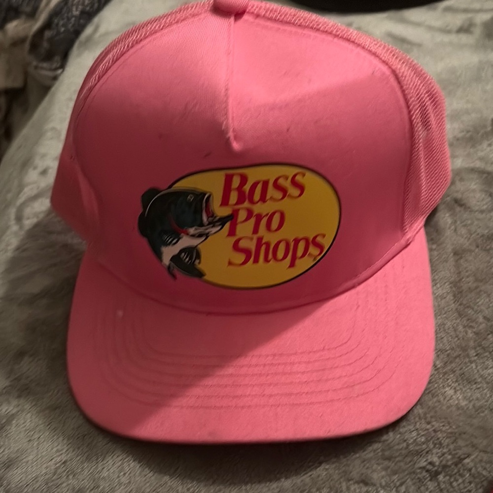 Bass Pro Shops Pink Fishing Cap